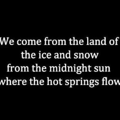 Led Zeppelin Immigrant Song Tangerine Led Zeppelin Immigrant Song Tangerine