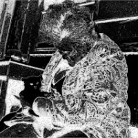 Gambar Blog Duniaseni Contoh Lakaran 3 Nenek Tua Gambar Lukisan di