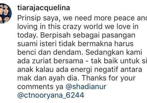 Netizen Tersentuh Ucapan Menyentuh Hati Tiara Jacquelina 