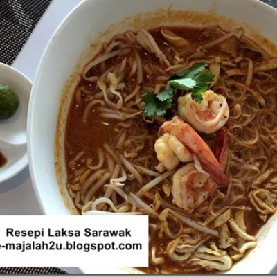 Resepi Laksa Sarawak Original Asli Sedap Mudah Pedas Berempah