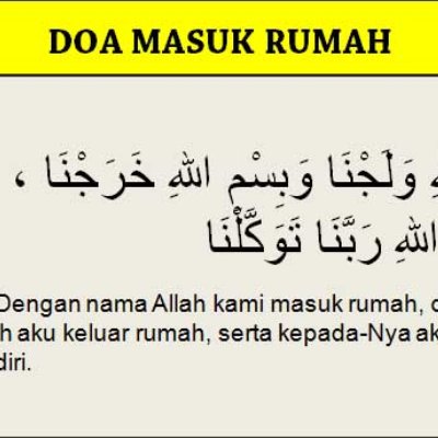 Doa Masuk Rumah – Ilmu