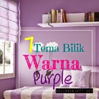 Cantikkan Bilik Tidur Desainrumahid 7 Idea Tema Bilik Warna Purple Anak Gadis Mesti Bersorak Riang