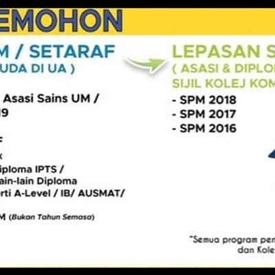 Kemasukan Pelajar Ke Universiti Awam Politeknik Kolej Komuniti Dan ...