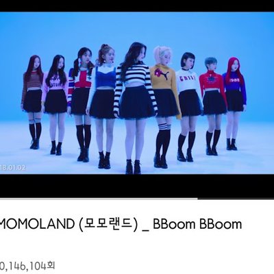 Momoland Achieves 30 Million Youtube Video For Bboom Bboom Mv