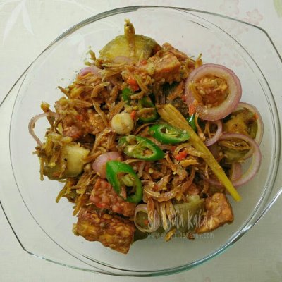 Resepi Tempe Goreng Ikan Bilis