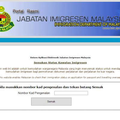 Semakan Perjalanan Jabatan Imigresen - Jabatan Imigresen Malaysia PDF ...